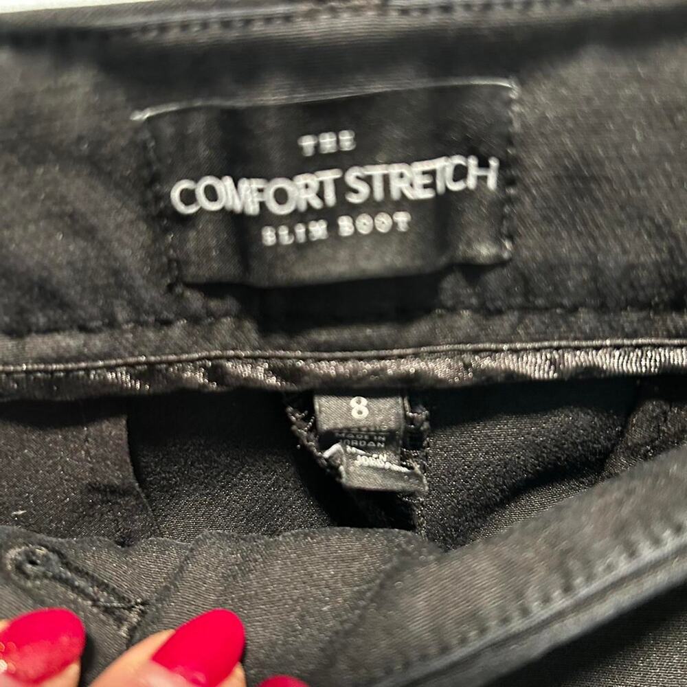 The Limited Comfort Stretch Black Bootcut Pants Size 8 - Picture 2 of 3